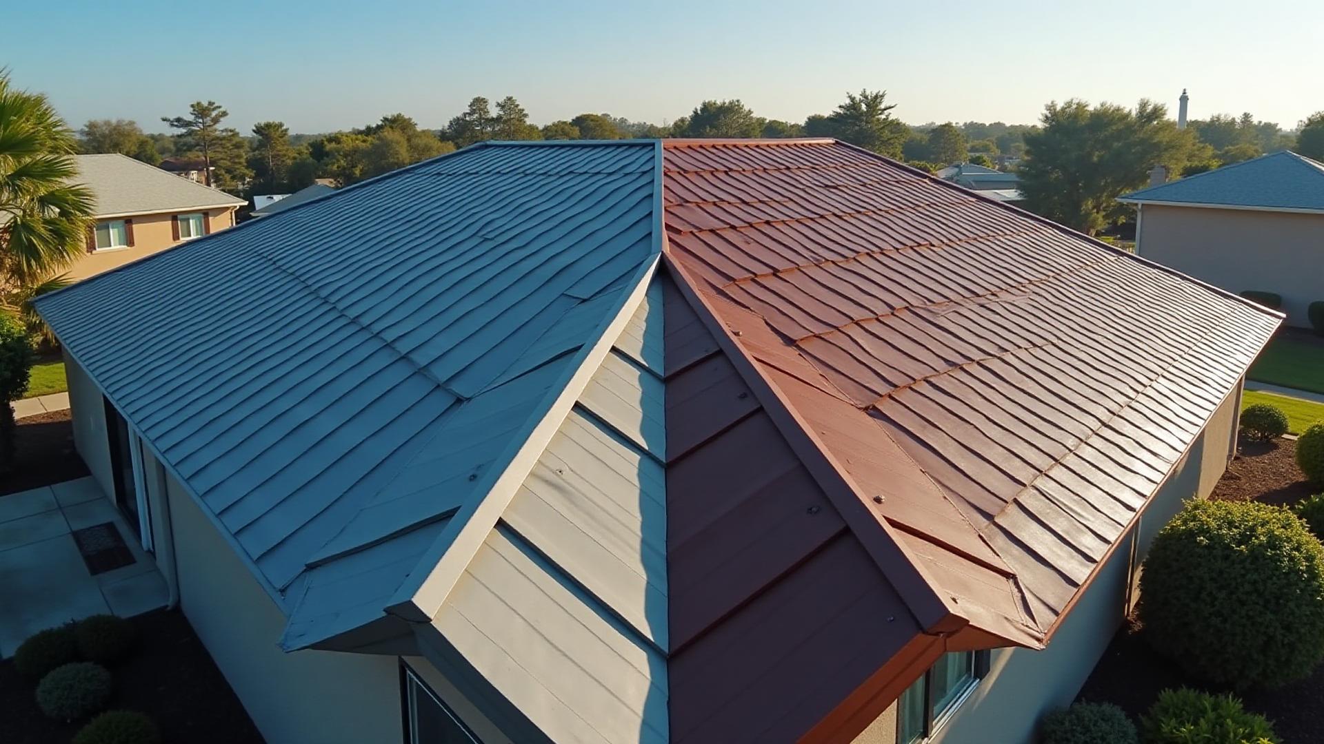 Metal roof vs shingle roof comparison