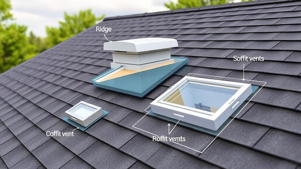 Roof ventilation diagram