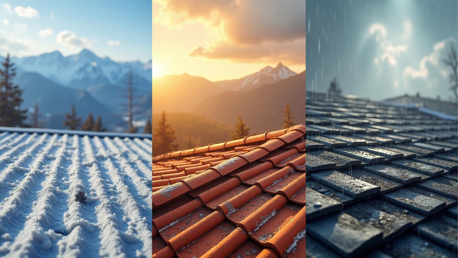 Roofing materials for different climates